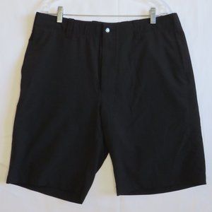 Callaway*Men's 1.5" Belt Loop Multipocketed Flat Front Black Golf Shorts~Size 36